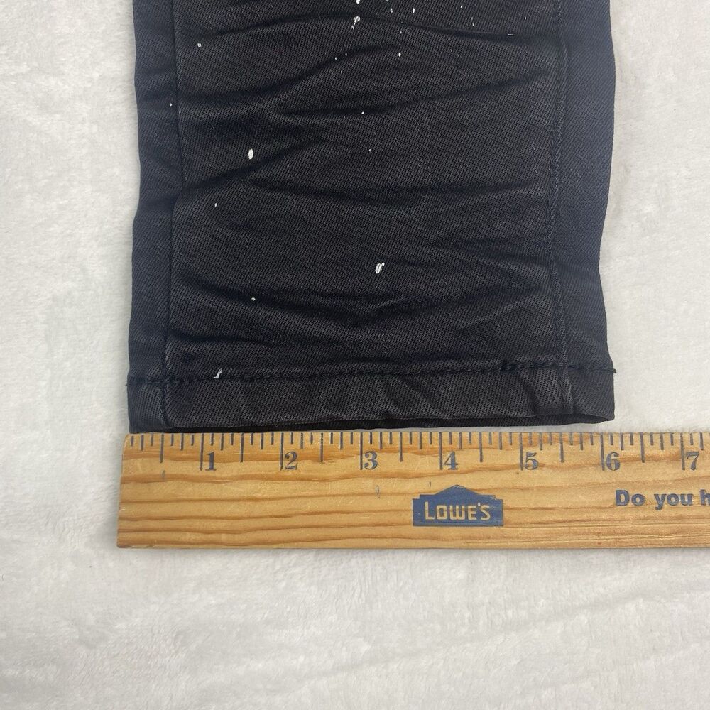 Kloud 9 Jeans Size 30/32 Black Painted Studded Design Streetwear Pockets Casual - Picture 10 of 16